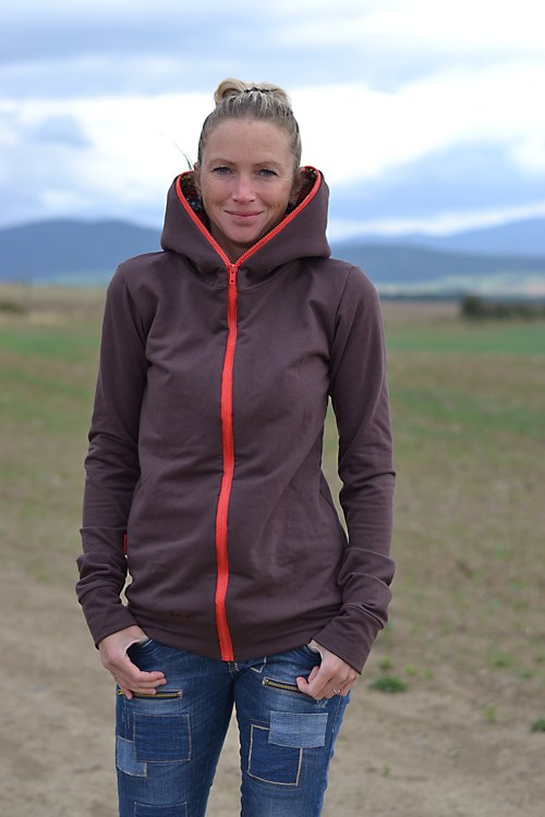 Mikina na zip — foto 1