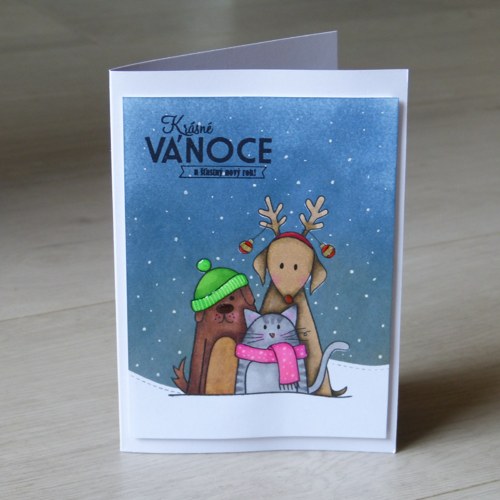 Vánoční přání zvěř — foto 1