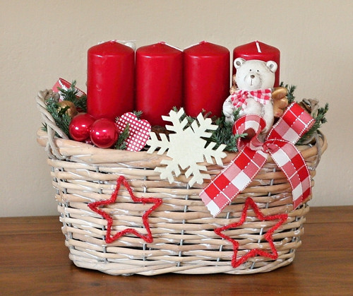 Adventní svícen s medvídky — foto 1