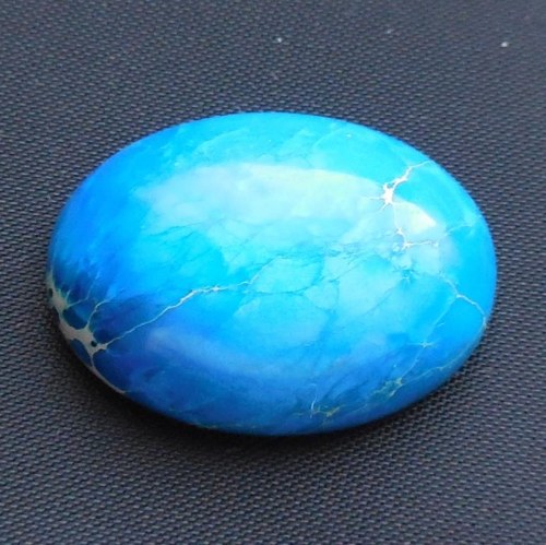 Variscit - kabošon (25 x 18 x 7 mm) — foto 1