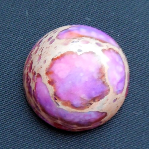 Variscit - kabošon (20 x 20 x 6 mm) — foto 1