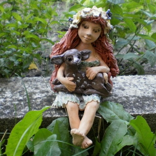 Víla Bohunka s kolouškem-cca 17cm — foto 1