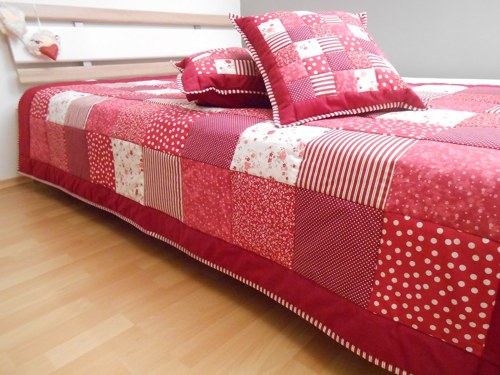 Patchwork deka 100x200 cm a vankúš za super cenu — foto 1