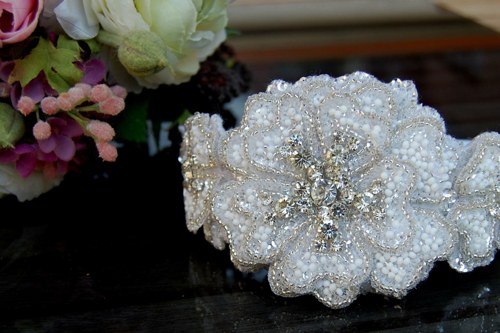 Wedding Lace Collection Flowers ... čelenka