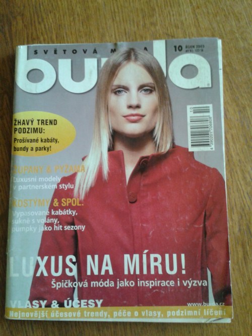 Časopis Burda 10/2003 — foto 1