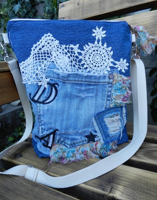 Boho Jeans Handbag No.3