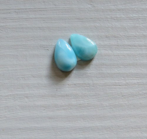 Larimar , Andělský kámen,pár č.B4 — foto 1