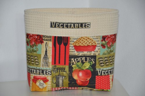 Košík z látky – VEGETABLES — foto 1
