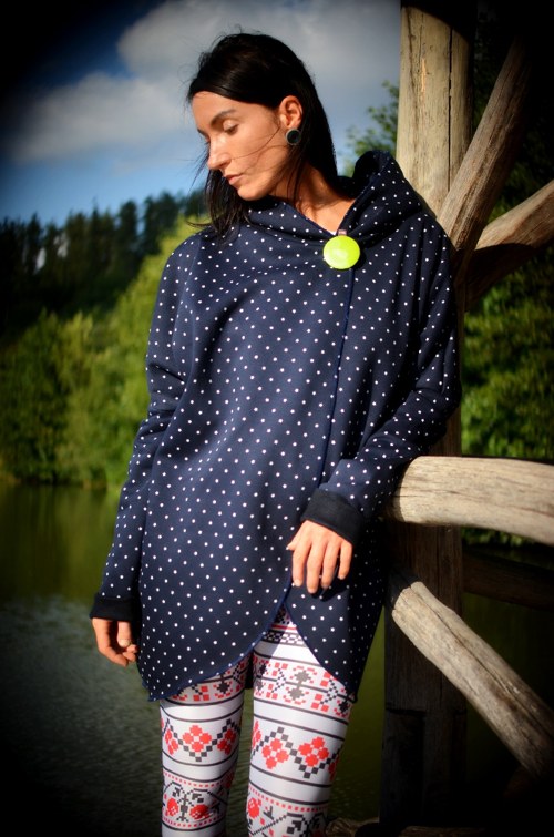 Mikina oversized Přehoz — foto 1