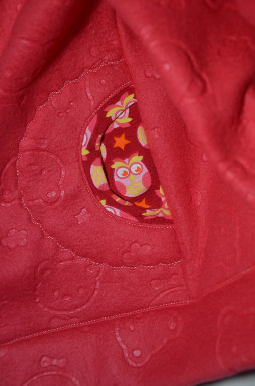 Mikina na zip "medvídek se sovou" — foto 1