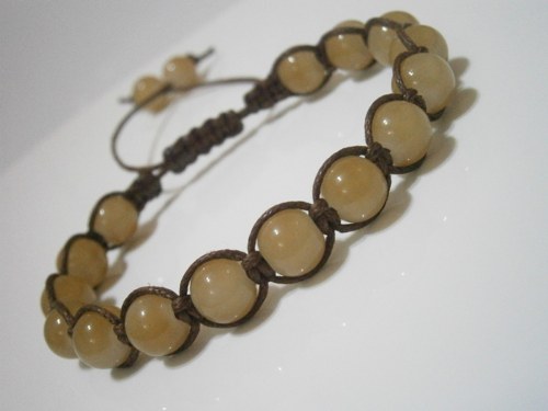 Macramé náramek (shamballa) — foto 1