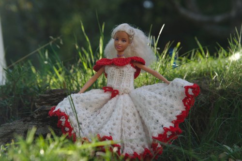 Háčkované Šatičky Na Panenky Barbie /1/ — foto 1