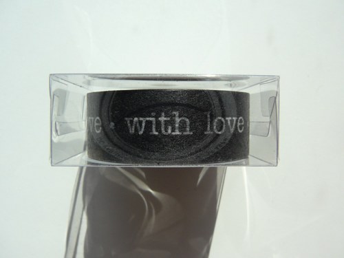 Samolepící papírová páska - WITH LOVE — foto 1