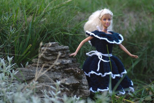 Háčkované Šatičky Na Panenky Barbie /3/ — foto 1