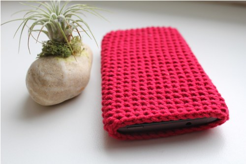 Obal na smartphone - 5" - červený — foto 1