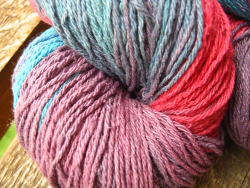 Buretové hedvábí 100g 3mm - "Snění" — foto 1