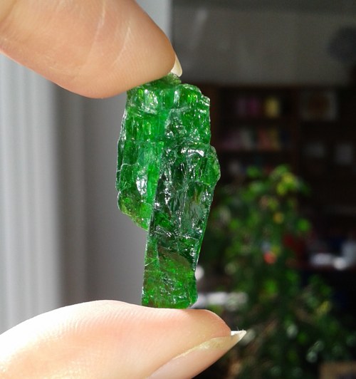 Chromdiopsid surový - L-263 — foto 1