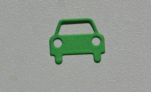 Výsek - auto zelené — foto 1