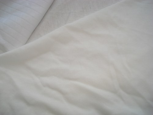 Oboulícní pletenina smetanová — foto 1