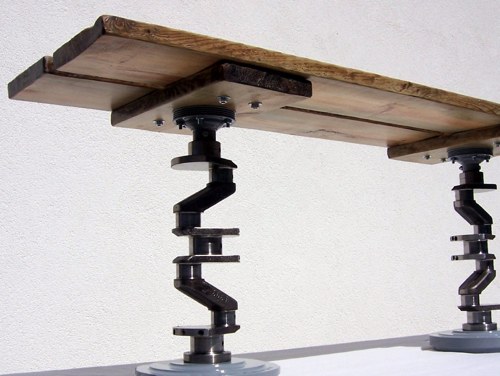 Originální lavička "CRANK BENCH" — foto 1