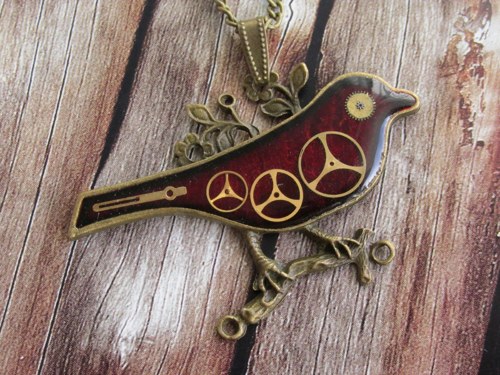 Steampunkový Ptáček — foto 1