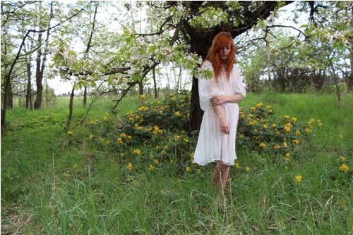 Hedvábná noční košile — foto 1