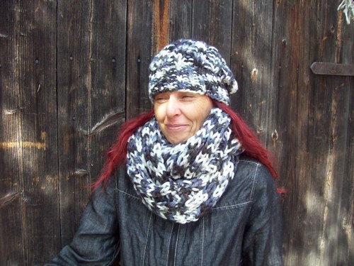 Dámská čepice+nákrčník — foto 1