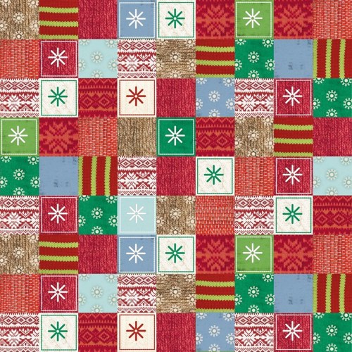 Látka SPX Bundle up patchwork — foto 1