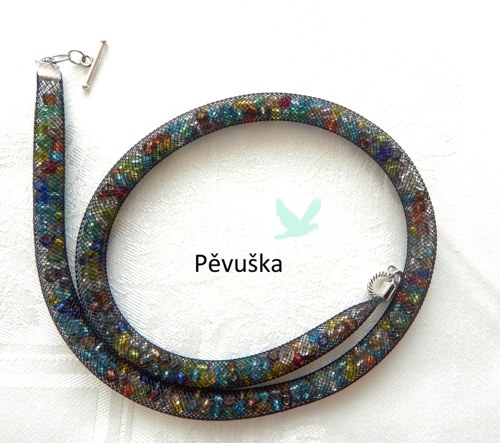 Barevný náhrdelník — foto 1