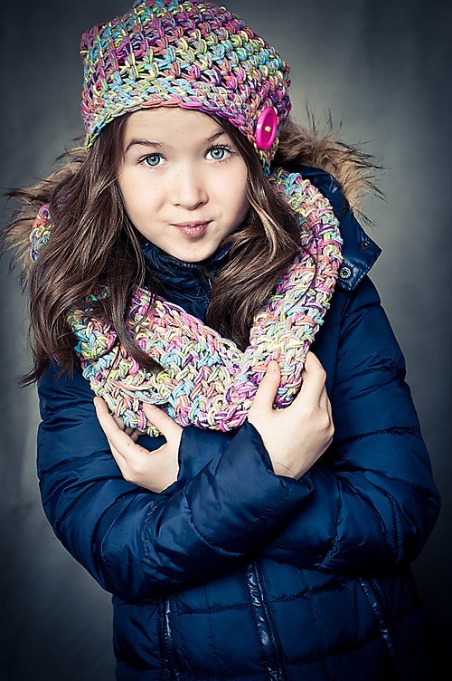 Háčkovaná hučka a nákrnčík na přání — foto 1