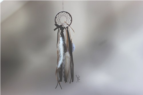 Mini Lapač snů / dreamcatcher No.23 — foto 1