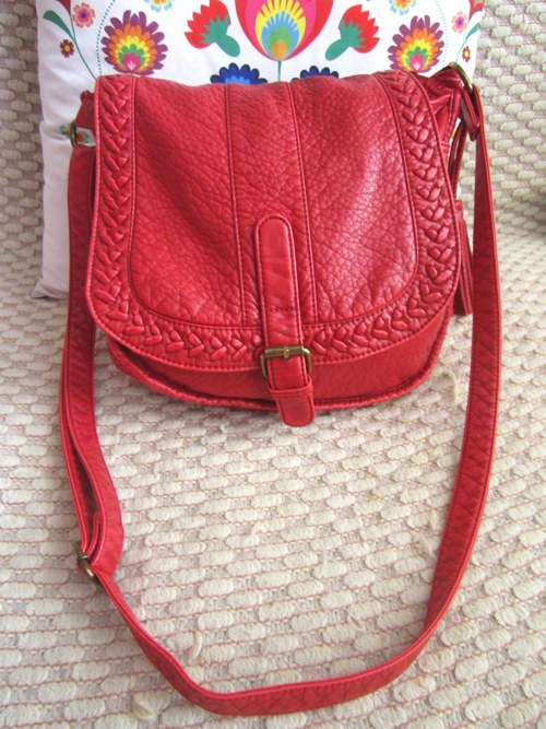 Kabelka hippie boho red — foto 1