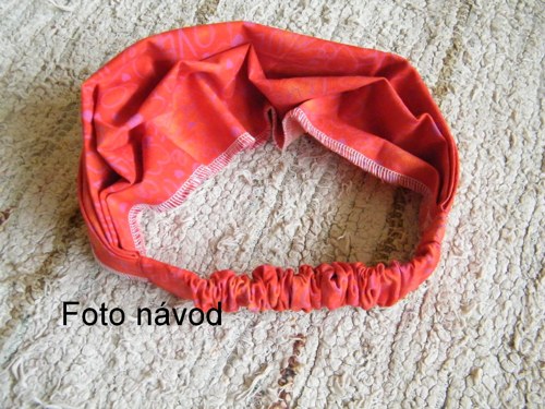 Čelenka do vlasů - střih