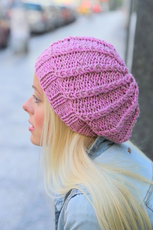 Pletený Baret — foto 1