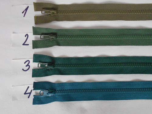Zip dělitelný 80 cm