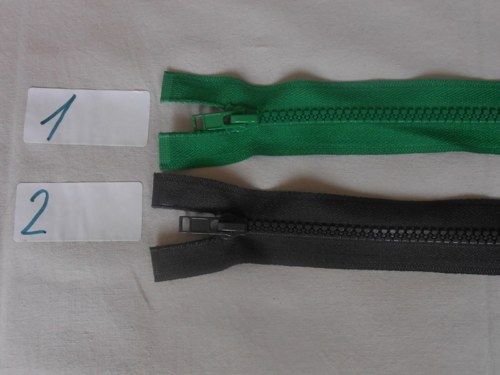 Zip dělitelný 80 cm — foto 1