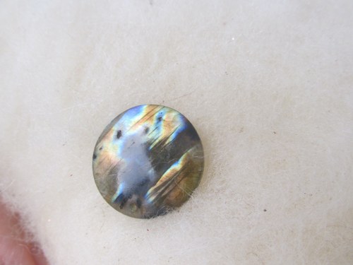 Přívěsek, přírodní LABRADORIT, 26 mm — foto 1