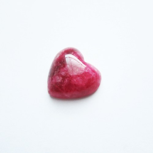 Srdce rodochrozit, 15x14x6 mm — foto 1