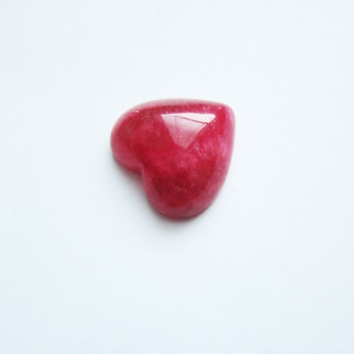 Srdce rodochrozit, 15x14x6 mm — foto 1