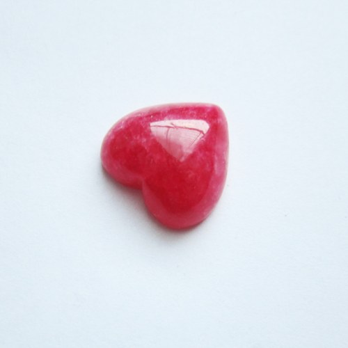 Srdce rodochrozit, 15x14x6 mm — foto 1