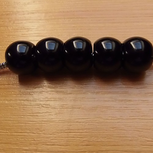 Skleněné korálky s velkou dírkou 10x14 mm
