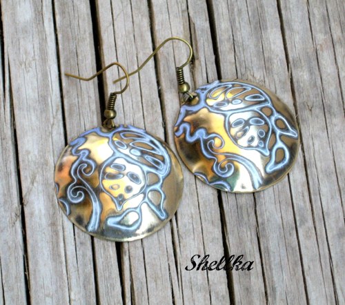 Náušnice ,,ORNAMENTS,, — foto 1