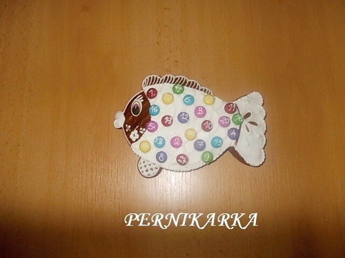 Adventní rybička lentilková