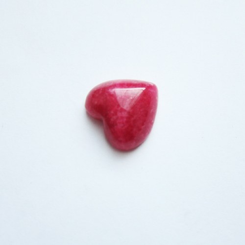Srdce rodochrozit, 15x14x6 mm — foto 1