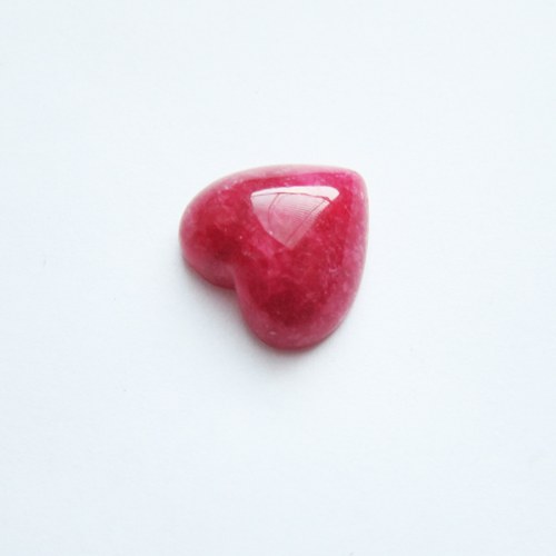 Srdce rodochrozit, 15x14x6 mm — foto 1