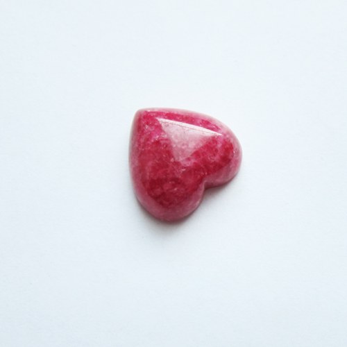 Srdce rodochrozit, 15x14x6 mm — foto 1