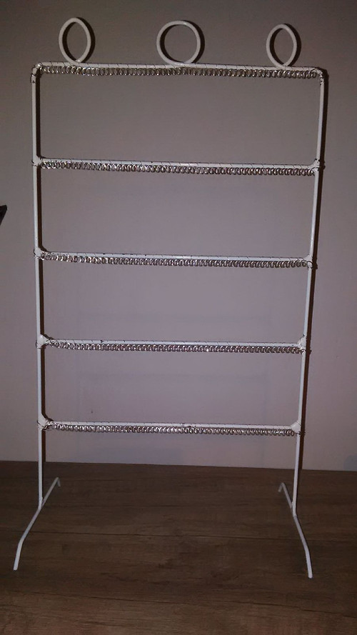 Stojan maxi opletený bílý — foto 1
