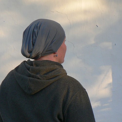 Multifunkční šátek bamboo šedý — foto 1