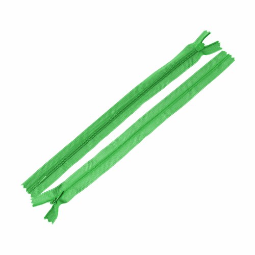 Zip / zdrhovadlo 25 cm - zelená