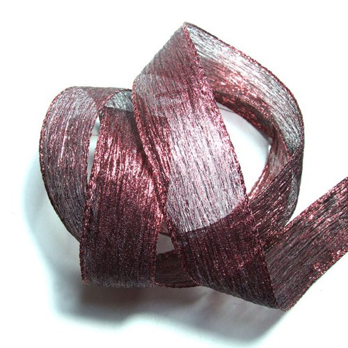 Stuha bordó - š. 4 cm; 1 m — foto 1